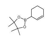 2-(cyclohex-2-en-1-yl)-4,4,5,5-tetramethyl-1,3,2-dioxaborolane Structure