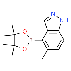 3-hydroxy-2,3-dimethylbutan-2-yl hydrogen (5-methyl-2H-indazol-4-yl)boronate Structure