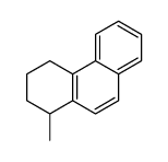 1-methyl-1,2,3,4-tetrahydrophenanthrene Structure
