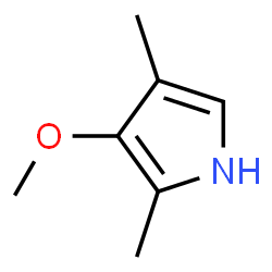 1H-Pyrrole,3-methoxy-2,4-dimethyl-(9CI)结构式