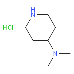 N,N-Dimethylpiperidin-4-amine hydrochloride structure