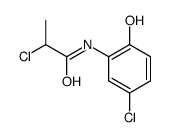 Propanamide, 2-chloro-N-(5-chloro-2-hydroxyphenyl)- picture