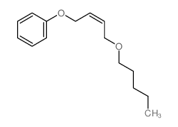 [(Z)-4-pentoxybut-2-enoxy]benzene structure