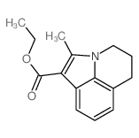 3-Carbethoxy-2-methyl-1,7-trimethylenindol Structure