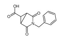 3-benzyl-2,4-dioxo-3-azabicyclo[3.1.0]hexane-6-carboxylic acid结构式