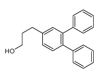 3-(3,4-diphenylphenyl)propan-1-ol Structure