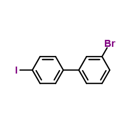 3-溴-4'-碘-1,1'-联苯结构式