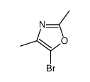 5-溴-2,4-二甲基-噁唑结构式