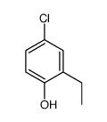 4-chloro-2-ethylphenol结构式
