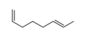 (6E)-1,6-Octadiene Structure