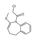 2-chloro-1-(2-methylsulfanyl-4,5-dihydro-1-benzazepin-1-yl)ethanone Structure