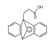 9-(2-Carboxy-ethyl)-triptycen Structure