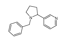 3-(1-benzylpyrrolidin-2-yl)pyridine Structure