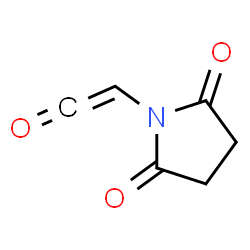 2,5-Pyrrolidinedione, 1-(oxoethenyl)- (9CI) structure
