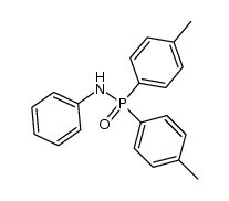 (N-phenyl)di-p-tolylphosphinic amide结构式