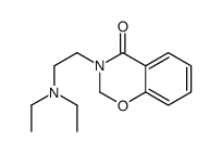 3-[2-(Diethylamino)ethyl]-2H-1,3-benzoxazin-4(3H)-one structure