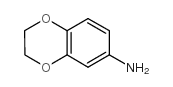 6-氨基-1,4-苯并二氧杂环结构式