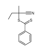 2-氰基-2-丁基苯二硫代酯结构式