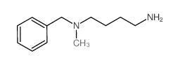 4-(1-苄基-1-甲基氨基)丁基胺结构式