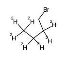 1-bromo-[2,2,3,3,4,4,4-(2)H7]butane结构式