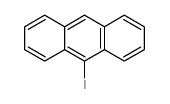Anthracene, 9-iodo- Structure