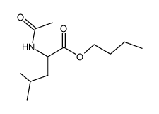 N-acetyl-DL-isoleucine butyl ester Structure