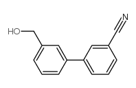 3-(3-Cyanophenyl)benzyl alcohol结构式