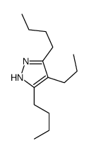 3,5-dibutyl-4-propyl-1H-pyrazole Structure