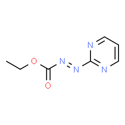 Diazenecarboxylic acid,2-pyrimidinyl-,ethyl ester (9CI) picture