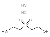 2-(Aminoethylsulfonyl)ethanol dihydrochloride Structure