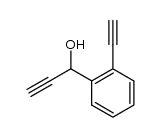 Benzenemethanol,-alpha-,2-diethynyl- (9CI) Structure