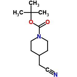 1-Boc-4-(氰基甲基)哌啶图片