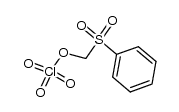 Phenylsulfonyl-methyl-perchlorat结构式