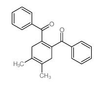 Methanone,(4,5-dimethyl-1,4-cyclohexadiene-1,2-diyl)bis[phenyl- (9CI) Structure