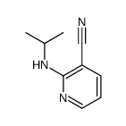 2-(异丙基氨基)烟腈结构式