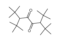 3,6-di-tert-butyl-2,2,7,7-tetramethyl-octane-4,5-dione结构式