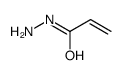 2-Propenoic acid, hydrazide structure