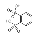 benzene-1,2-disulfonic acid Structure