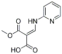 2-(METHOXYCARBONYL)-3-(2-PYRIDINYLAMINO)ACRYLIC ACID Structure