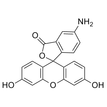 5-Aminofluorescein Structure