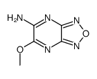 [1,2,5]Oxadiazolo[3,4-b]pyrazinamine,6-methoxy-(9CI) Structure