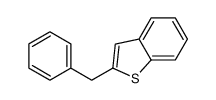 2-benzyl-1-benzothiophene Structure