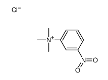 N,N,N-trimethyl-3-nitroanilinium chloride structure