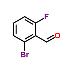 2-Bromo-6-fluorobenzaldehyde Structure