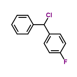 Α-氯-Α-苯基-4-氟甲苯结构式