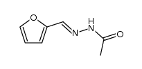 acetic acid furan-2-ylmethylene-hydrazide Structure