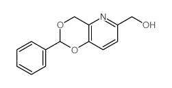(4-phenyl-3,5-dioxa-10-azabicyclo[4.4.0]deca-7,9,11-trien-9-yl)methanol结构式