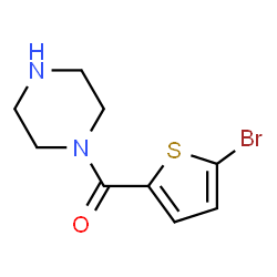 (5-bromo-2-thienyl)(piperazino)methanone picture