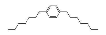 1,4-diheptylbenzene Structure