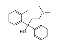 3-(dimethylamino)-1-(2-methylphenyl)-1-phenylpropan-1-ol Structure